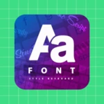 fonts keyboard - stylish fonts android application logo